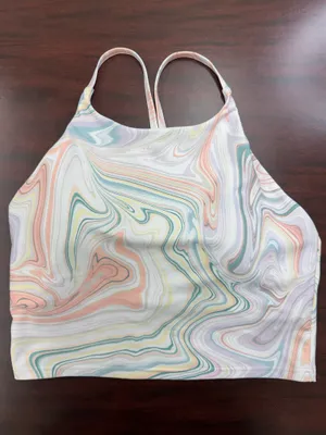 Old Navy Active Powersoft Marble Print Athletic Tank Size Large thumbnail 1
