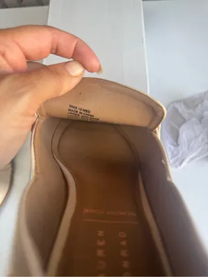 LC Lauren Conrad Cream Chain-Accent Loafers thumbnail 8