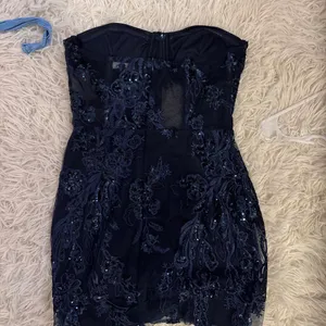 Lulus Homecoming Dress Navy thumbnail 2