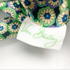 VERA BRADLEY Blue Rhapsody Removable Strap Clutch Tote Bag Casual Boho Artsy thumbnail 2