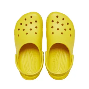 Crocs Clog Unisex Yellow Classic Jibbitz Customizable Comfortable Size‎ M5/W7 thumbnail 5