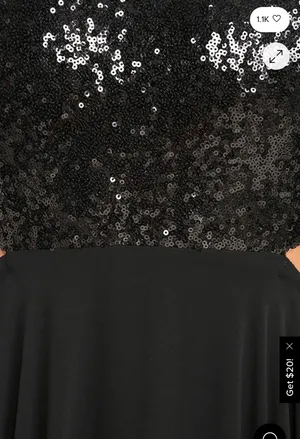 Lulu's Nothin' But Love Black Sequin Maxi Dress thumbnail 6