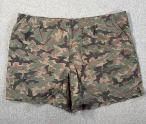 Columbia Women's XL Camouflage Activewear Shorts Elastic Waist Pockets Quick Dry thumbnail 1
