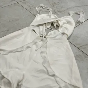 NBD White Misbehaving Romper Size XS thumbnail 3