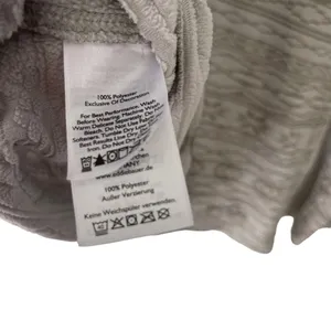 Eddie Bauer Size Large Fair Isle Fleece Grey Half Zip Pull‎ Over Sweater thumbnail 7