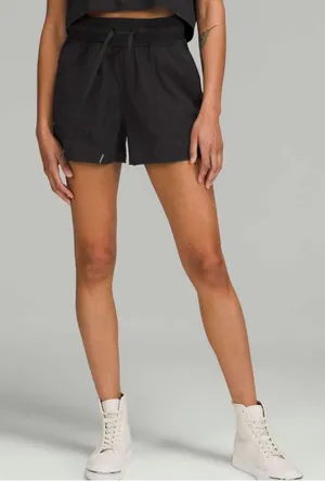 Lululemon Dance Studio High-Rise Short 3.5"‎ Black thumbnail 1