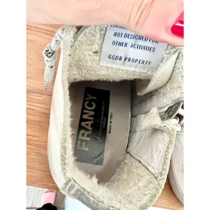 Golden Goose Francy Leather High Top Sneaker Shoes White Women's Size 36 / 6 thumbnail 10