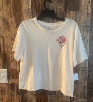 Rebellious One NWT flower design size XL 22 length x 20 bust thumbnail 1