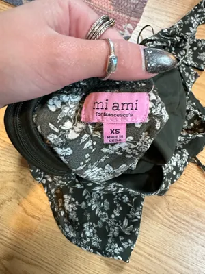 Francesca's Floral romper thumbnail 3