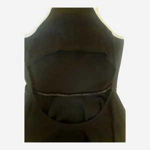Daily Practice by Anthropologie cut out fit and flare dress black sz Medium thumbnail 5
