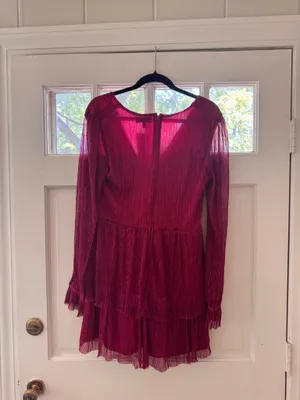 Pink Sparkly Francesca's Dress thumbnail 4