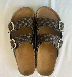 Sandals with Buckles Geo print buckle sandals women’s size 9 1/2 new thumbnail 1