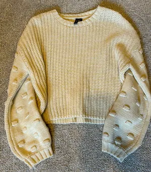 Cream Sweater Tan thumbnail 1