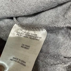 Mondetta Active Pullover  Spandex‎ Quarter Zip Kangaroo Pocket Gray M thumbnail 6