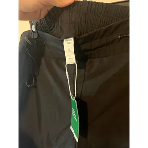 NWT Halara Black Cloudful Air High Waisted Shorts XL Adjustable Bungee Waist thumbnail 5