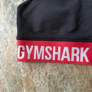 Gymshark Flex Sports Bra Black and Red Women’s Size Small thumbnail 3