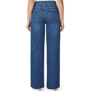 NEW Kensie Carla Wide Leg Blue Jeans 8/29 thumbnail 3