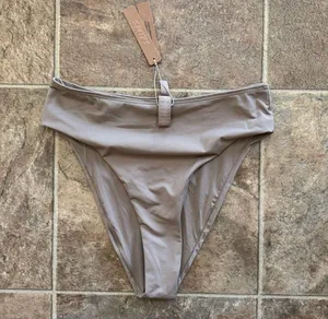 Skims Swim Mid Waist Bottom Desert Size Small thumbnail 3
