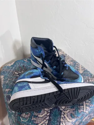 Nike Air Jordan 1 Retro High OG Tie-Dye 2020 CD0461-100 Size 7 RARE thumbnail 3