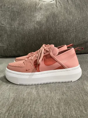 Nike Court Vision Alta Platform Sneakers In Rust Pink Size 10 thumbnail 13