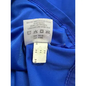 Under Armour HeatGear Royal Blue V-Neck‎ Compression Tank Top Large RN 96510 thumbnail 6