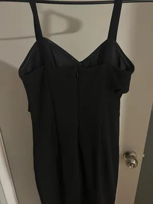 Lulus Black Ruffle Formal Dress thumbnail 5