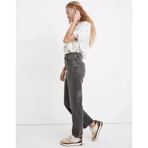 Madewell The Perfect Vintage Straight Jean Cosner Wash Faded Black Grey 27 thumbnail 2