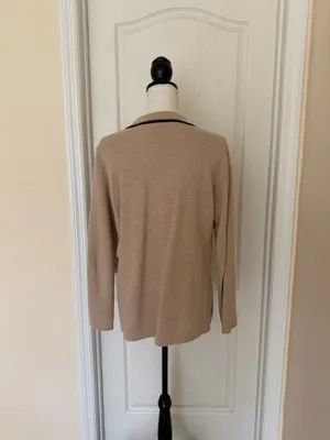 NWT $ 129 j.jill Woman’s Wearever Double-Knit Sweater-Jacket, Sz S thumbnail 7
