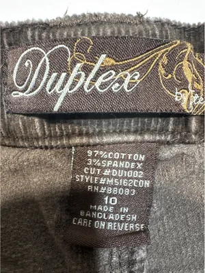 Vintage Brown Corduroy Flared Pants Size 10 – Cozy Retro Vib thumbnail 6