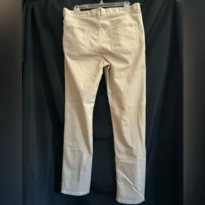 H&M Women’s Slim Fit Khaki Colored Pants SZ 34 thumbnail 2