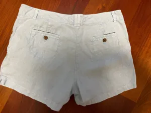 New Linen Sz 10 Shorts Blue thumbnail 3