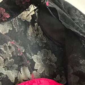 Vintage Velvet Burnout Asian Inspired Midi Dress Whimsygoth Y2K Fairy Grunge thumbnail 6