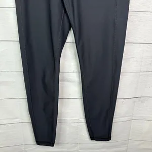 Thirdlove Womens Black High Waist Leggings Side Pocket Versatile Active Large thumbnail 4