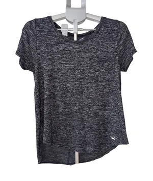 Hollister Blue Short Sleeve Tee‎ Women's Large thumbnail 1