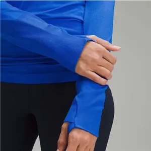 Lululemon Swiftly Tech Long Sleeve Shirt 2.0 Race Length Blazer Blue Tone 6 NWT thumbnail 4