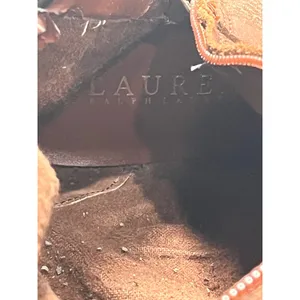Lauren Ralph Lauren Sonya Cognac Brown‎ Leather Riding Boots Women 6B 802143440 thumbnail 11
