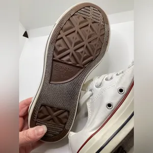 Converse All Star retro low tops white Size 7 W. Size 5 men thumbnail 3