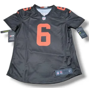 NEW Nike Top Size Small Baker Mayfield Cleveland Browns Nike Legend Jersey Shirt thumbnail 1