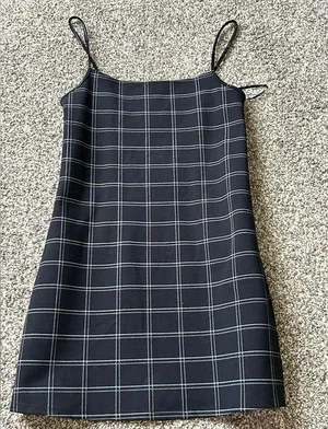 Forever 21 plaid dress size S thumbnail 1