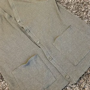 Zara Ribbed Cardigan Sweater Vest Large thumbnail 7