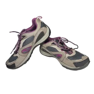 Merrell performance wear select grip Women's castle rock purple gray hiking shoe thumbnail 2