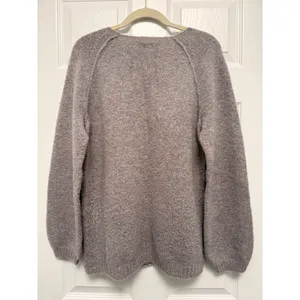 Wilfred Aritzia Chapais Sweater Pullover Mohair Wool Blend Purple Pink Small thumbnail 5