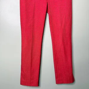 Anthropologie The Essential Slim Trousers Pants Trouser Orange Red Women’s 4 thumbnail 11