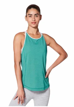 lululemon athletica Teal Tank “Time To Sweat” thumbnail 1