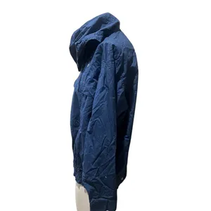 Esprit Vintage Unisex Windbreaker Jacket Blue Hooded Size S thumbnail 7