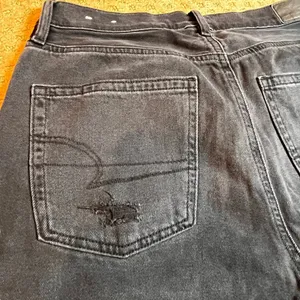 NWT AE AMERICAN EAGLE MOM JEAN BLACK WOMENS SZ 10 Streetstyle Urban Y2k 80s thumbnail 13