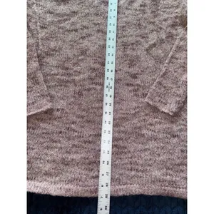 Free People Women's Pink‎ Oversized Sweater Size Small thumbnail 8