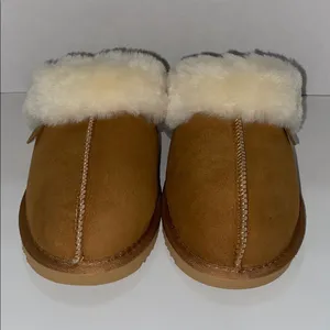 Dearfoams Fireside Shearling Slides size 8w thumbnail 2