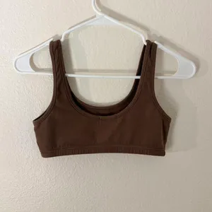 edikted brown mina crop top thumbnail 2