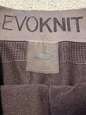 Puma Grey Evoknit Mid Rise Activewear Shorts thumbnail 2